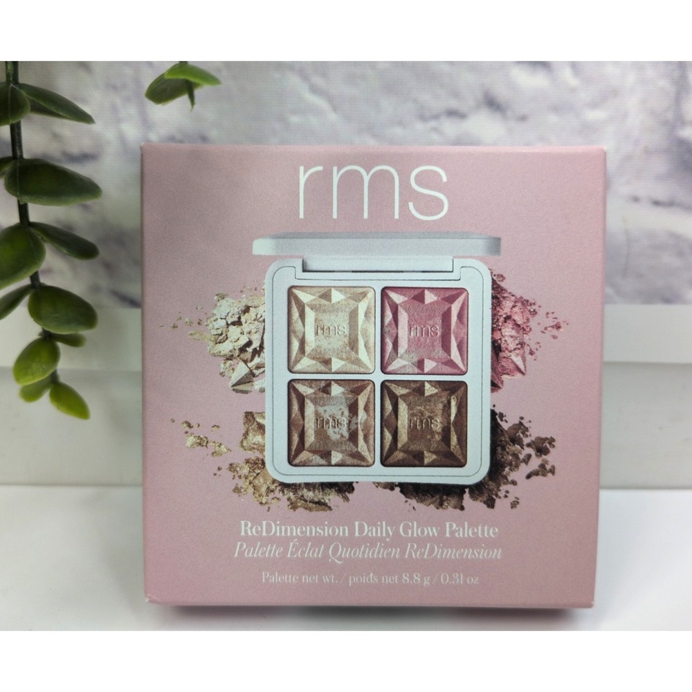 NEW IN BOX🌿RMS ReDimension Daily Glow Palette Quad 8.8g Purse EyeShadow MakeUp